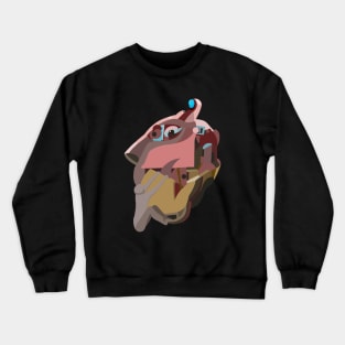 mechanical head Crewneck Sweatshirt